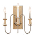 Kichler - 52473NI - Three Light Wall Sconce - Karthe - Brushed Nickel from Lighting & Bulbs Unlimited in Charlotte, NC