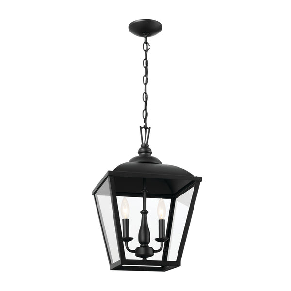Kichler - 52474BKT - Two Light Pendant - Dame - Textured Black from Lighting & Bulbs Unlimited in Charlotte, NC