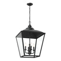 Kichler - 52475BKT - Four Light Foyer Pendant - Dame - Textured Black from Lighting & Bulbs Unlimited in Charlotte, NC