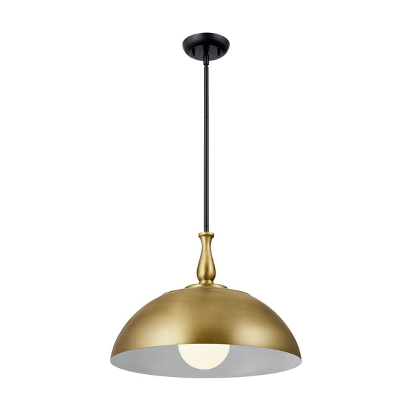 Kichler - 52477NBR - One Light Pendant - Fira - Natural Brass from Lighting & Bulbs Unlimited in Charlotte, NC