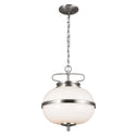 Kichler - 52478CLP - Two Light Pendant - Opal - Classic Pewter from Lighting & Bulbs Unlimited in Charlotte, NC