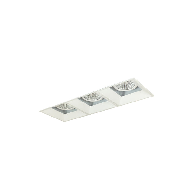 Nora Lighting - NMIOTL-13-NF-FFF-CDX-10-MPW - Three - Matte Powder White from Lighting & Bulbs Unlimited in Charlotte, NC