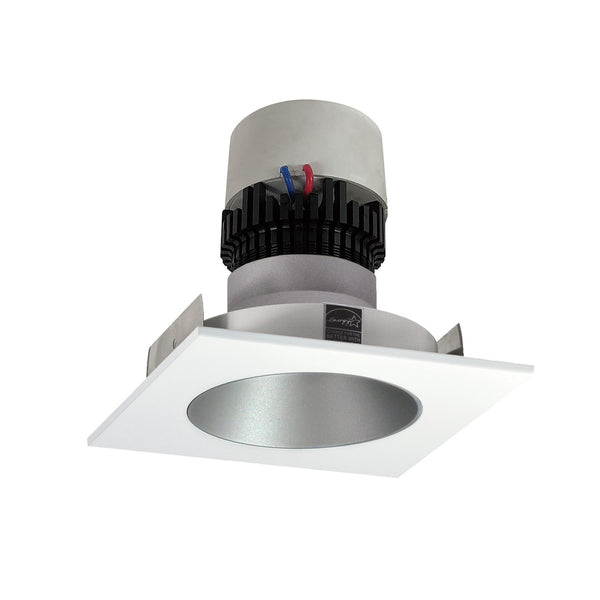 Nora Lighting - NPR-4SNDC30XHZMPW - Recessed - Haze Reflector / Matte Powder White Flange from Lighting & Bulbs Unlimited in Charlotte, NC