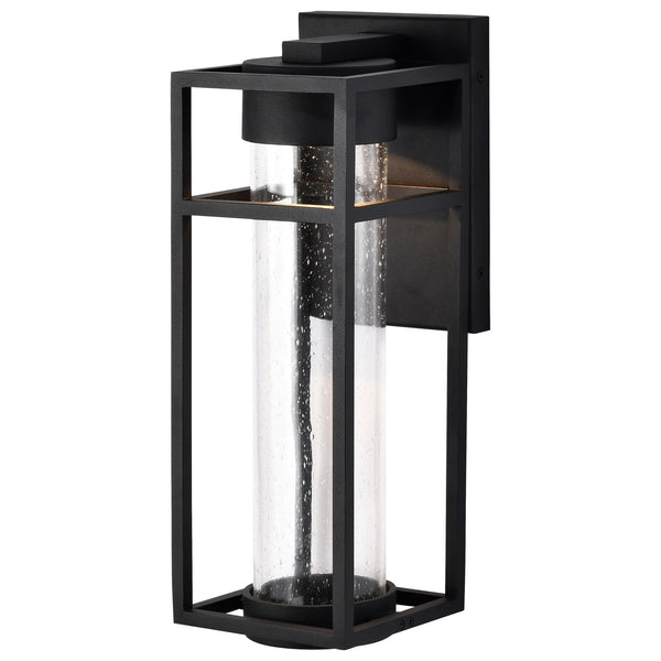 Nuvo Lighting - 62-1612 - LED Wall Lantern - Ledges - Matte Black from Lighting & Bulbs Unlimited in Charlotte, NC