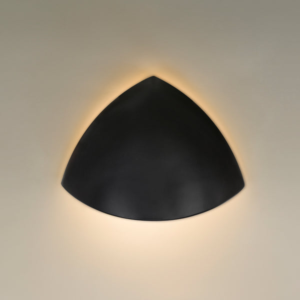 Besa - 2971BK - One Light Outdoor Wall Sconce - Cirrus from Lighting & Bulbs Unlimited in Charlotte, NC