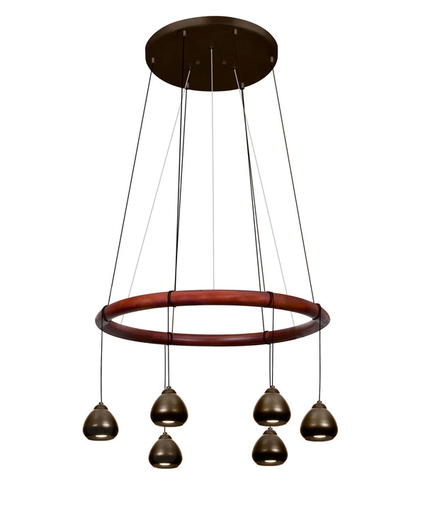 Besa - CIRQUE-12V-BR - Six Light Pendant - Cirque - Bronze from Lighting & Bulbs Unlimited in Charlotte, NC