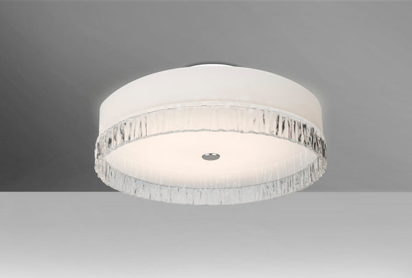 Besa - PACO19CLC - Four Light Flush Mount - Paco from Lighting & Bulbs Unlimited in Charlotte, NC