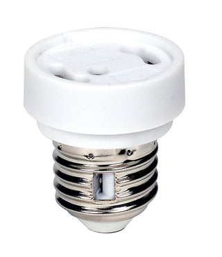 Satco - S70-210 - Med To Gu24 2 Per Card - White from Lighting & Bulbs Unlimited.