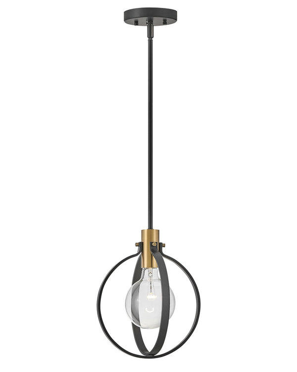 Lark - 83037BK - LED Pendant - Cirque - Black from Lighting & Bulbs Unlimited in Charlotte, NC