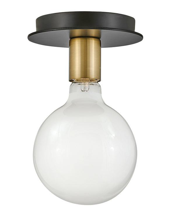 Lark - 83201LCB - LED Flush Mount - Bobbie - Lacquered Brass from Lighting & Bulbs Unlimited in Charlotte, NC
