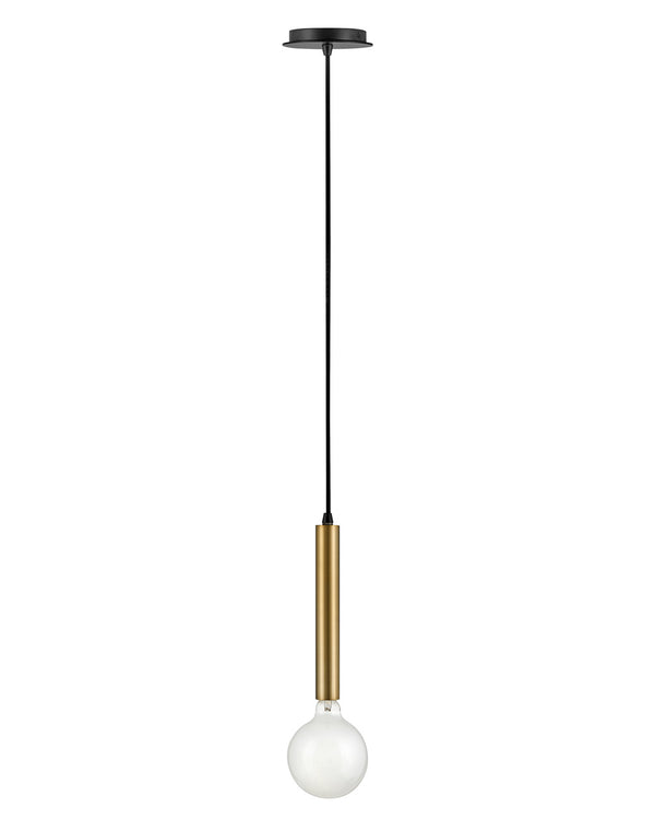Lark - 83207LCB - LED Pendant - Bobbie - Lacquered Brass from Lighting & Bulbs Unlimited in Charlotte, NC