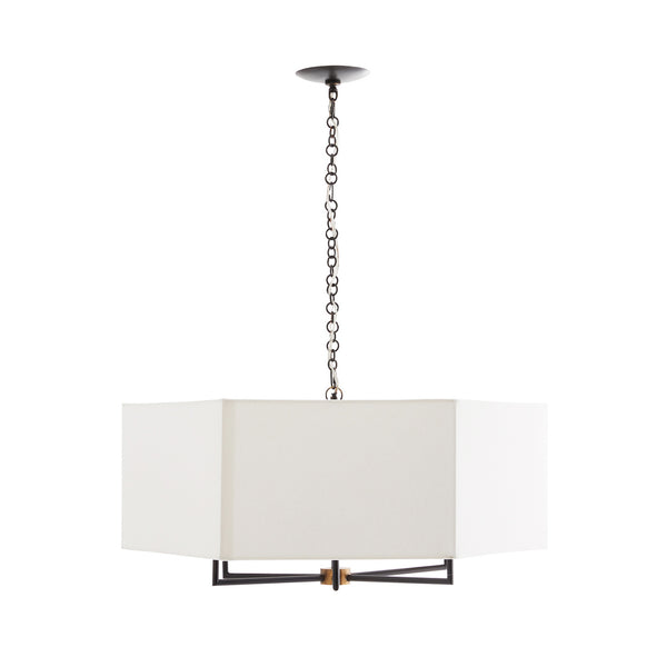 Arteriors - 82016 - Six Light Chandelier - Oxford - Bronze from Lighting & Bulbs Unlimited in Charlotte, NC