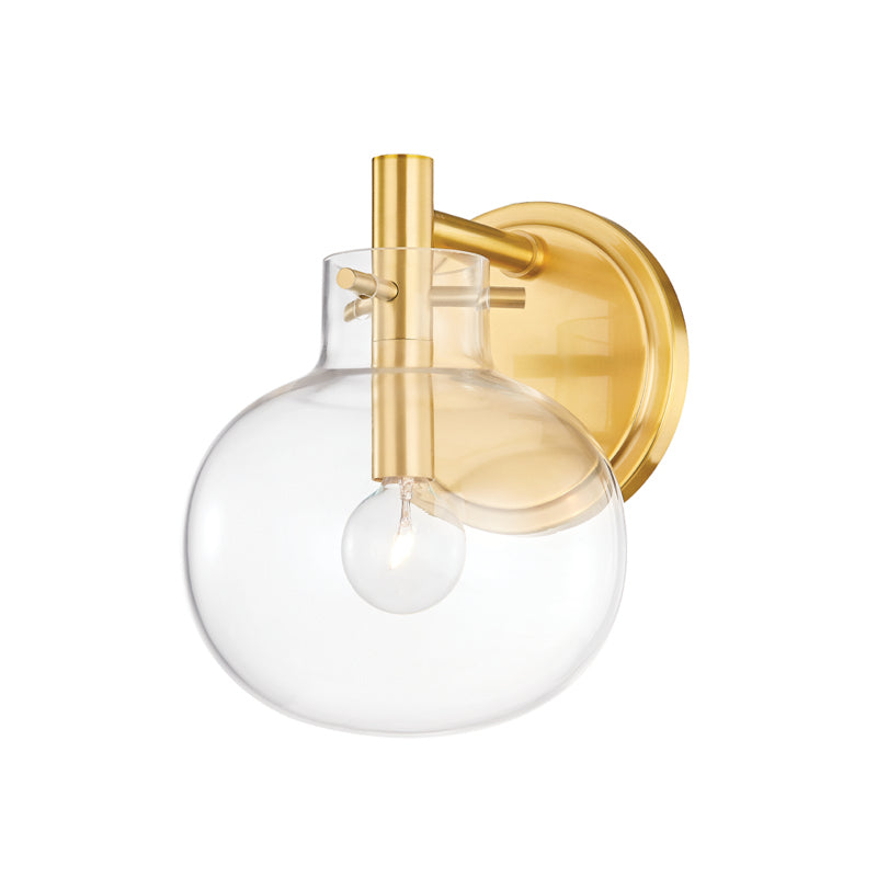 Hudson Valley - 3900-AGB - One Light Wall Sconce - Hempstead - Aged Brass from Lighting & Bulbs Unlimited in Charlotte, NC