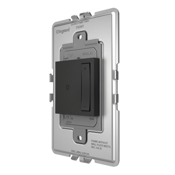 Legrand - WNAL63G1 - Wireless Tru-Universal Dimmer - Adorne - Graphite from Lighting & Bulbs Unlimited in Charlotte, NC