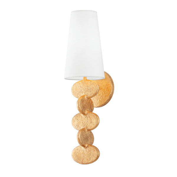 Troy Lighting - B3501-VGL - One Light Wall Sconce - Ellios - Vintage Gold Leaf from Lighting & Bulbs Unlimited in Charlotte, NC