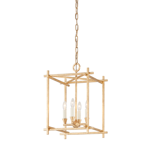 Troy Lighting - F1095-VGL - Four Light Lantern - Huck - Vintage Gold Leaf from Lighting & Bulbs Unlimited in Charlotte, NC