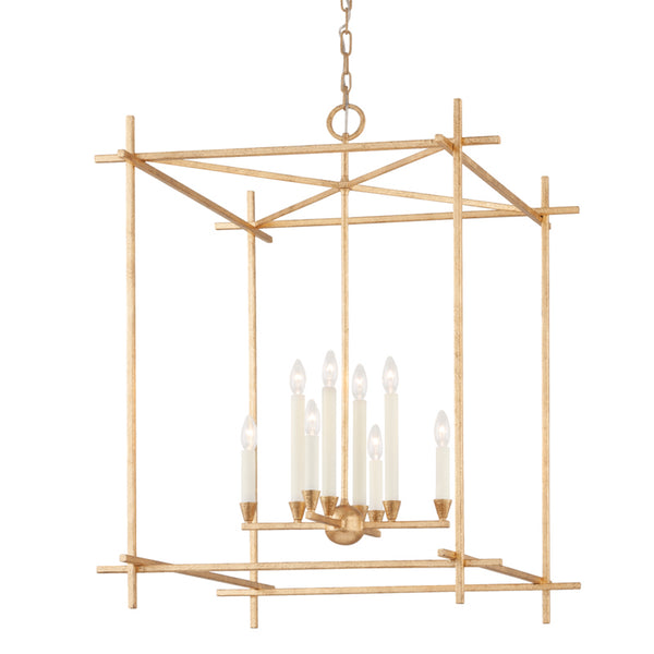 Troy Lighting - F1099-VGL - Eight Light Lantern - Huck - Vintage Gold Leaf from Lighting & Bulbs Unlimited in Charlotte, NC