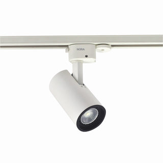 Nora Lighting - NTH-910W - Architechtural Cylinder Gu10 W - Track Inc Line Voltage - White from Lighting & Bulbs Unlimited.