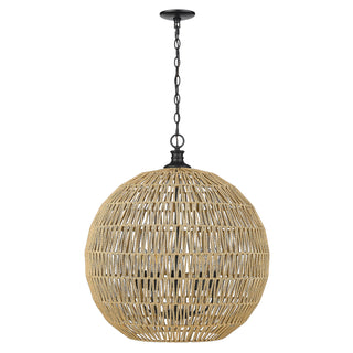 Golden - 6933-5P BLK-NR - Five Light Pendant - Florence - Matte Black from Lighting & Bulbs Unlimited in Charlotte, NC