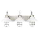 Three Light Bath Vanity from the Lana Collection in Pewter Finish by Golden