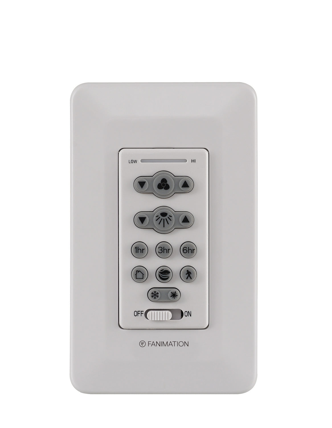 Fanimation - TW306 - Wall Control - Controls - Matte White from Lighting & Bulbs Unlimited in Charlotte, NC