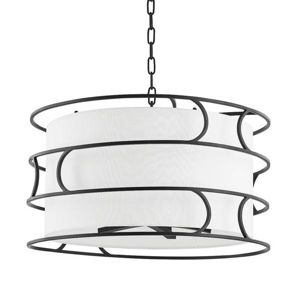 Troy Lighting - F8125-FOR - Five Light Chandelier - Reedley - Forged Iron from Lighting & Bulbs Unlimited in Charlotte, NC