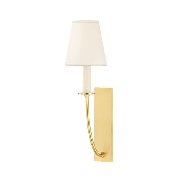 Mitzi - H643101-AGB - One Light Wall Sconce - Iantha - Aged Brass from Lighting & Bulbs Unlimited in Charlotte, NC