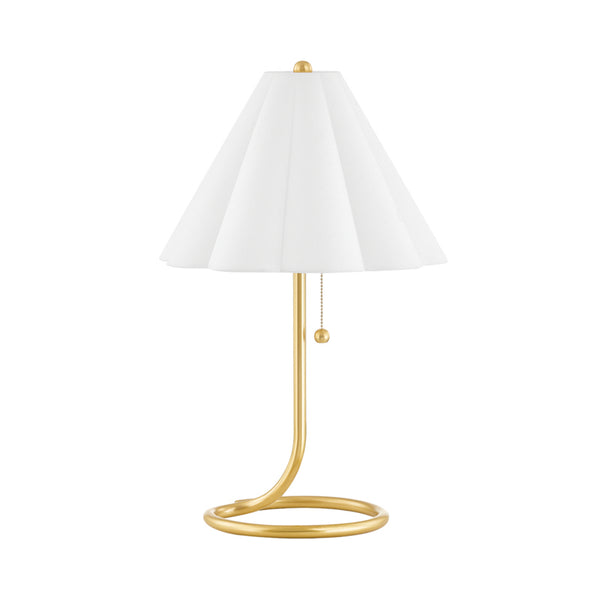 Mitzi - HL653201-AGB - One Light Table Lamp - Martha - Aged Brass from Lighting & Bulbs Unlimited in Charlotte, NC