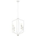 Kichler - 52351WH - Four Light Foyer Pendant - Armand - White from Lighting & Bulbs Unlimited in Charlotte, NC
