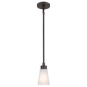 Kichler - 52444OZ - One Light Mini Pendant - Erma - Olde Bronze from Lighting & Bulbs Unlimited in Charlotte, NC