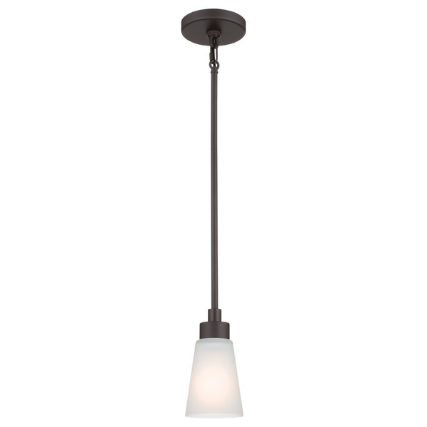 Kichler - 52444OZ - One Light Mini Pendant - Erma - Olde Bronze from Lighting & Bulbs Unlimited in Charlotte, NC