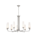 Kichler - 52481PN - Nine Light Chandelier - Truby - Polished Nickel from Lighting & Bulbs Unlimited in Charlotte, NC