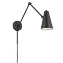 Kichler - 52486BKB - One Light Wall Sconce - Sylvia - Black from Lighting & Bulbs Unlimited in Charlotte, NC