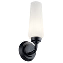 Kichler - 55073BK - One Light Wall Sconce - Truby - Black from Lighting & Bulbs Unlimited in Charlotte, NC