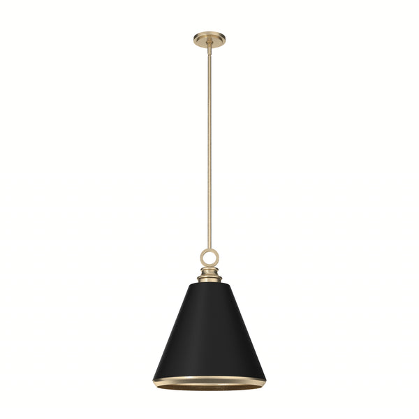 Hunter - 19446 - Three Light Pendant - Klein - Alturas Gold from Lighting & Bulbs Unlimited in Charlotte, NC