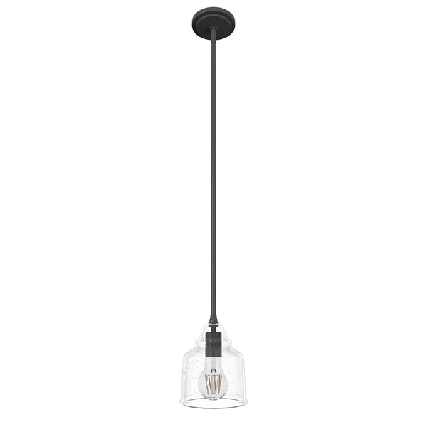 Hunter - 19657 - One Light Mini Pendant - Dunshire - Noble Bronze from Lighting & Bulbs Unlimited in Charlotte, NC
