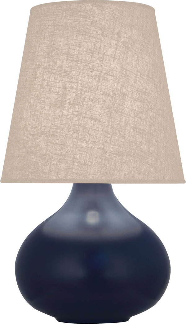 Robert Abbey - MMB91 - One Light Accent Lamp - June - Matte Midnight Blue Glazed from Lighting & Bulbs Unlimited in Charlotte, NC