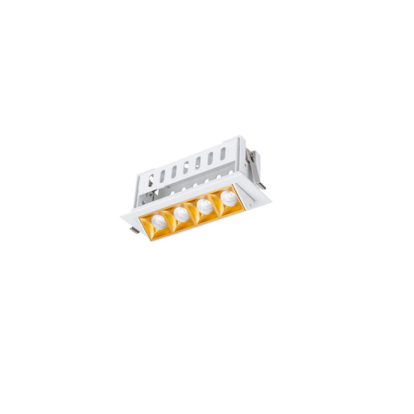 W.A.C. Lighting - R1GAT04-F930-GLWT - LED Adjustable Trim - Multi Stealth - Gold/White from Lighting & Bulbs Unlimited in Charlotte, NC