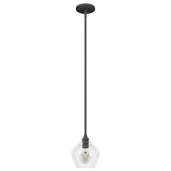 Hunter - 19648 - One Light Mini Pendant - Dunshire - Noble Bronze from Lighting & Bulbs Unlimited in Charlotte, NC