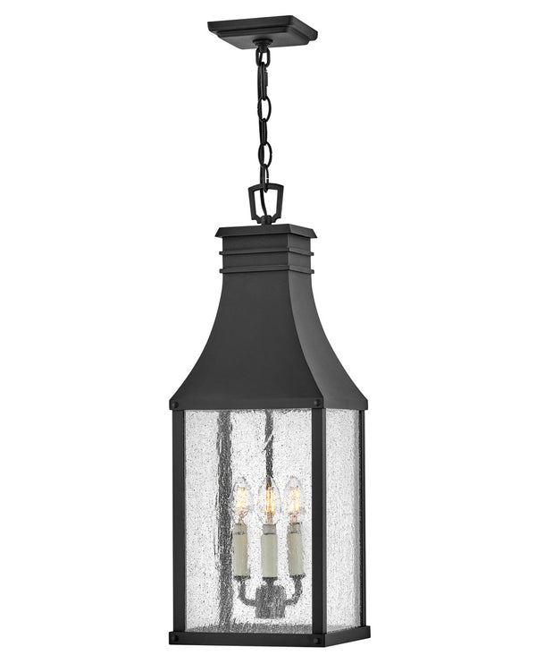 Hinkley - 17462MB - LED Hanging Lantern - Beacon Hill - Museum Black from Lighting & Bulbs Unlimited in Charlotte, NC
