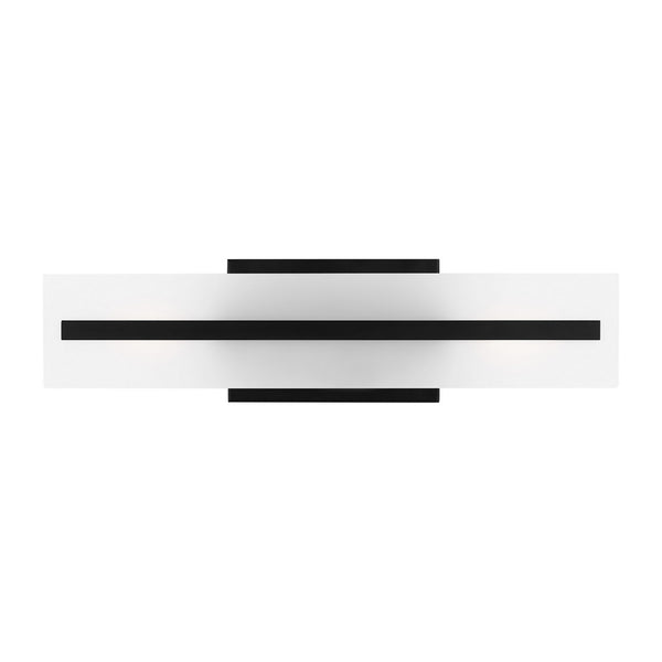 Visual Comfort Studio - 4454302-112 - Two Light Bath Vanity - Dex - Midnight Black from Lighting & Bulbs Unlimited in Charlotte, NC