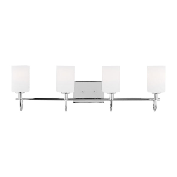 Visual Comfort Studio - 4457104-05 - Four Light Bath Vanity - Oak Moore - Chrome from Lighting & Bulbs Unlimited in Charlotte, NC