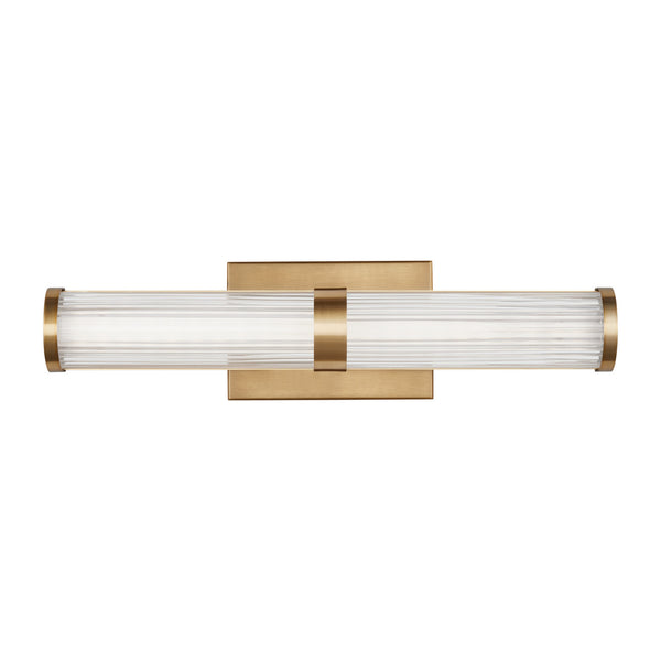 Visual Comfort Studio - 4459293S-848 - LED Bath Wall Sconce - Syden - Satin Brass from Lighting & Bulbs Unlimited in Charlotte, NC