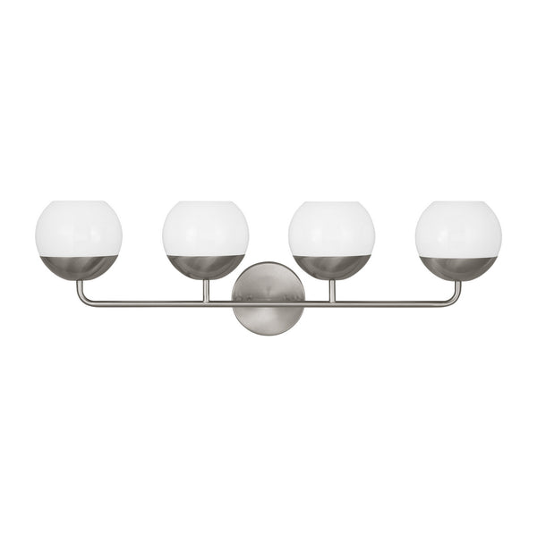 Visual Comfort Studio - 4468104EN3-962 - LED Bath Wall Sconce - Alvin - Brushed Nickel from Lighting & Bulbs Unlimited in Charlotte, NC