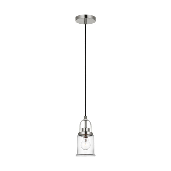 Visual Comfort Studio - 6544701-962 - One Light Pendant - Anders - Brushed Nickel from Lighting & Bulbs Unlimited in Charlotte, NC