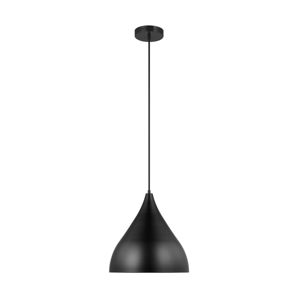 Visual Comfort Studio - 6645301-112 - One Light Pendant - Oden - Midnight Black from Lighting & Bulbs Unlimited in Charlotte, NC