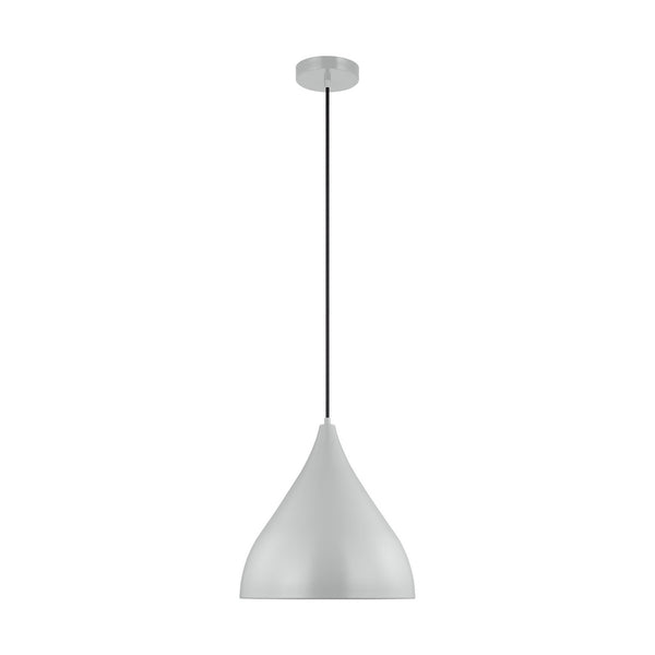 Visual Comfort Studio - 6645301-118 - One Light Pendant - Oden - Matte Grey from Lighting & Bulbs Unlimited in Charlotte, NC