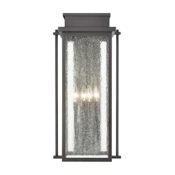 ELK Home - 45445/4 - Four Light Outdoor Wall Sconce - Braddock - Architectural Bronze from Lighting & Bulbs Unlimited in Charlotte, NC