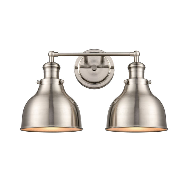 ELK Home - 47641/2 - Two Light Vanity - Haralson - Satin Nickel from Lighting & Bulbs Unlimited in Charlotte, NC