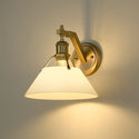 One Light Wall Sconce from the Orwell BCB Collection in Brushed Champagne Bronze Finish by Golden